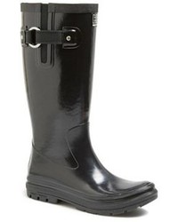 Black Rain Boots