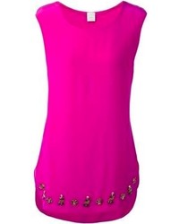 Hot Pink Silk Tank