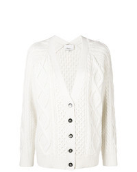 White Knit Cardigan