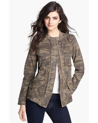 Olive Camouflage Military Jacket
