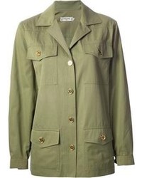 Olive Military Jacket