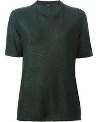 Dark Green Crew-neck T-shirt