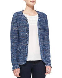 Blue Tweed Jacket