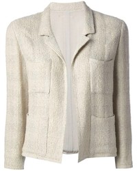 Beige Tweed Jacket