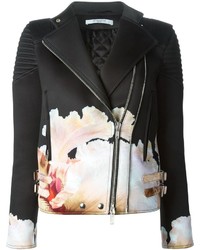 Black and White Biker Jacket