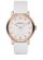 White Leather Watch