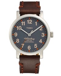 Dark Brown Leather Watch