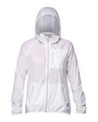 White Windbreaker