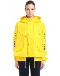 Yellow Windbreaker