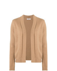 Tan Open Cardigan