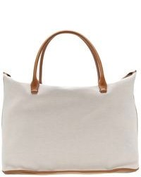 White Canvas Tote Bag