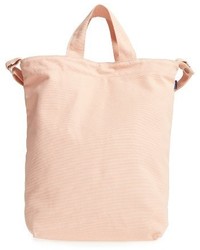 Pink Canvas Tote Bag