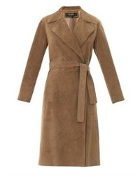 Brown Suede Trenchcoat