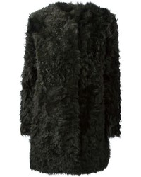 Dark Green Fur Coat