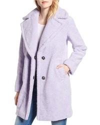 Light Violet Fur Coat