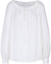 White Peasant Blouse