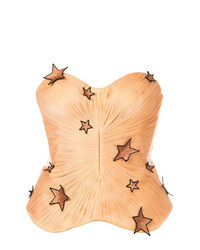 Tan Bustier Top