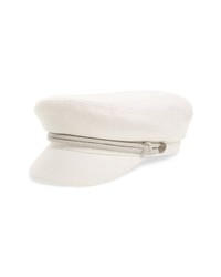 Beige Flat Cap