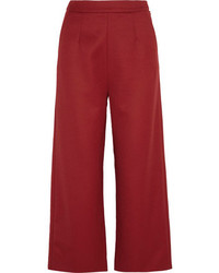 Burgundy Culottes
