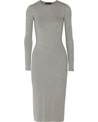 Grey Midi Dress